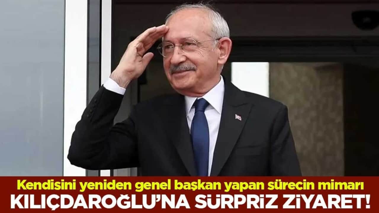 Kemal Kılıçdaroğlu’na sürpriz ziyaret! Kendisini yeniden genel başkan yapan sürecin mimarı