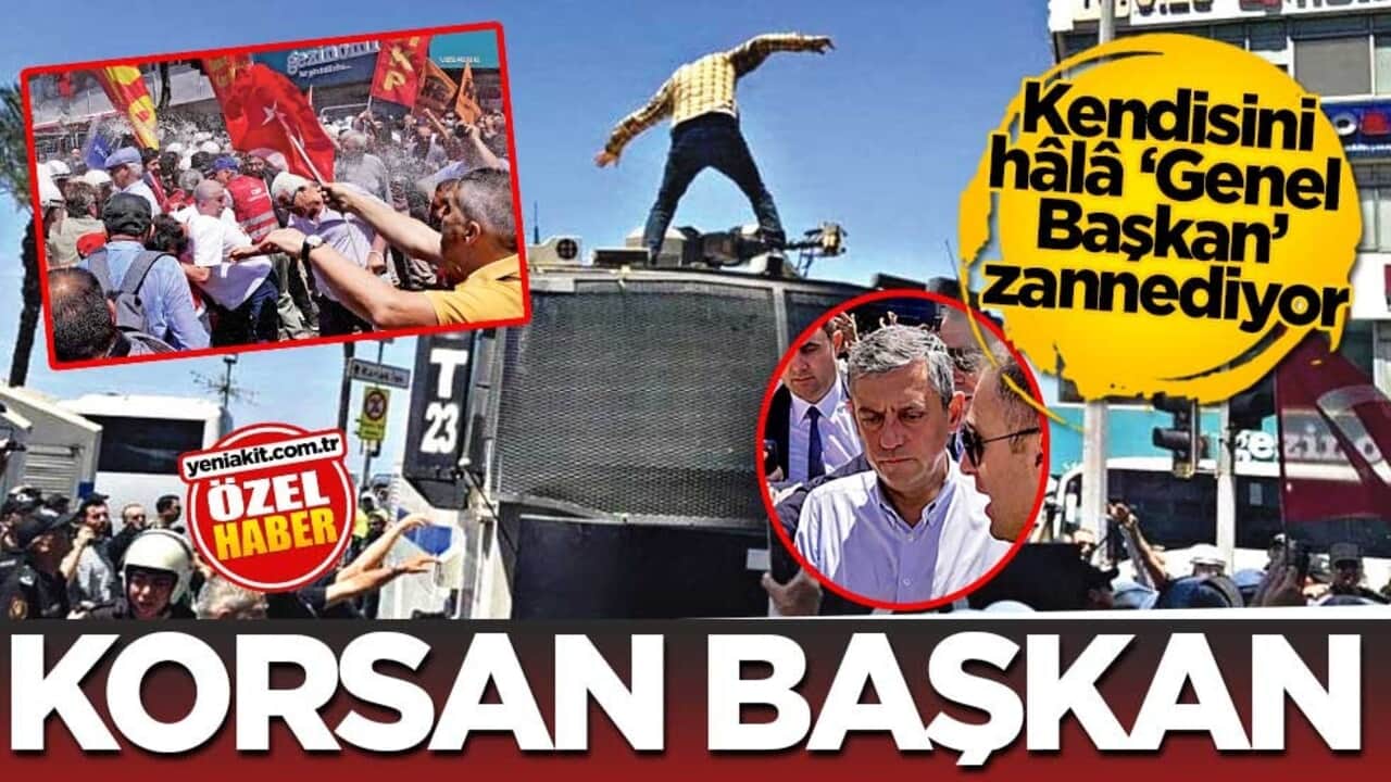 Kendisini hâlâ ‘Genel Başkan’ zannediyor! Korsan başkan
