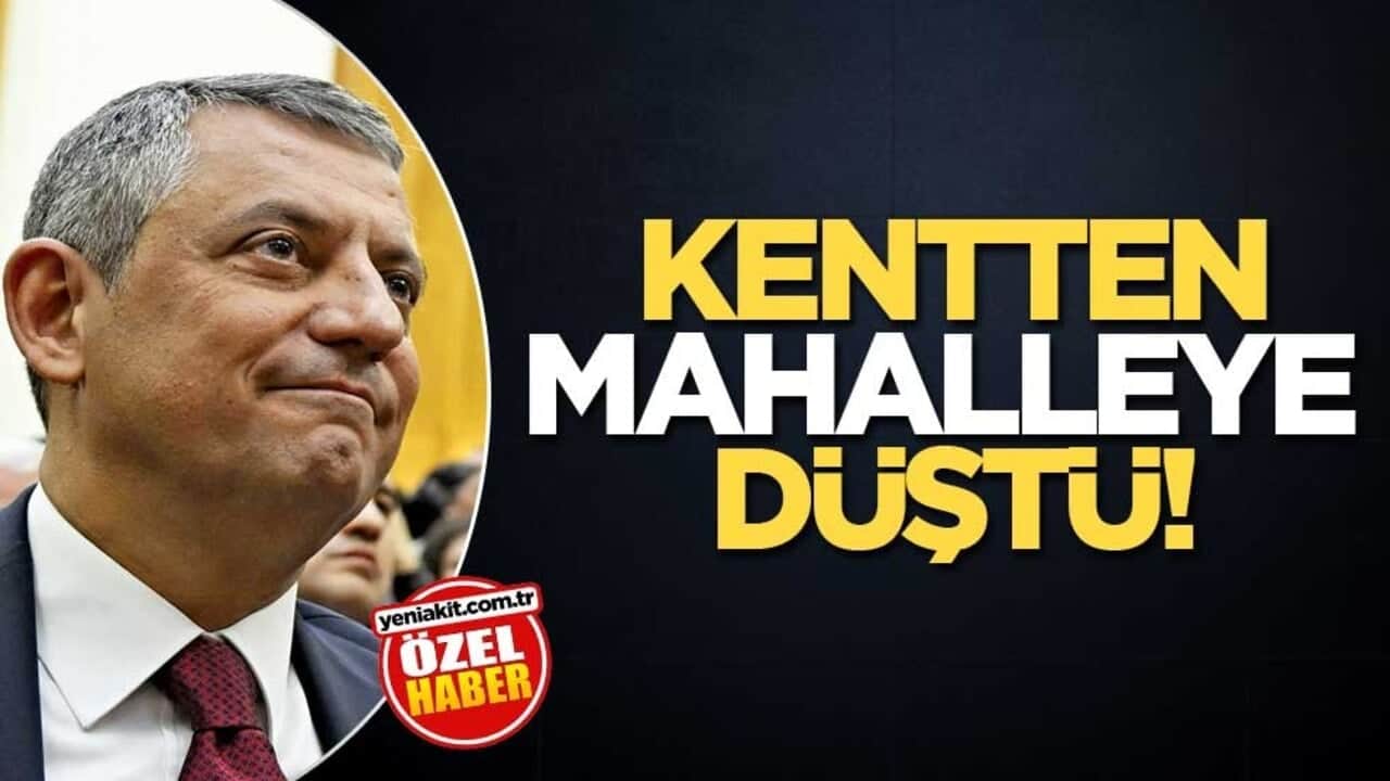 Kentten mahalleye düştü!