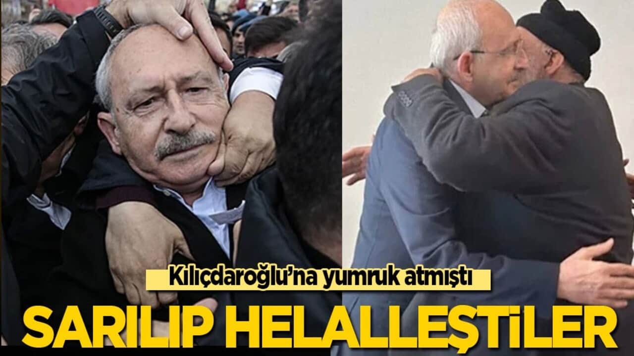 Kılıçdaroğlu’na cenazede yumruk atmıştı: 7 yıl sonra sarılıp helalleştiler!