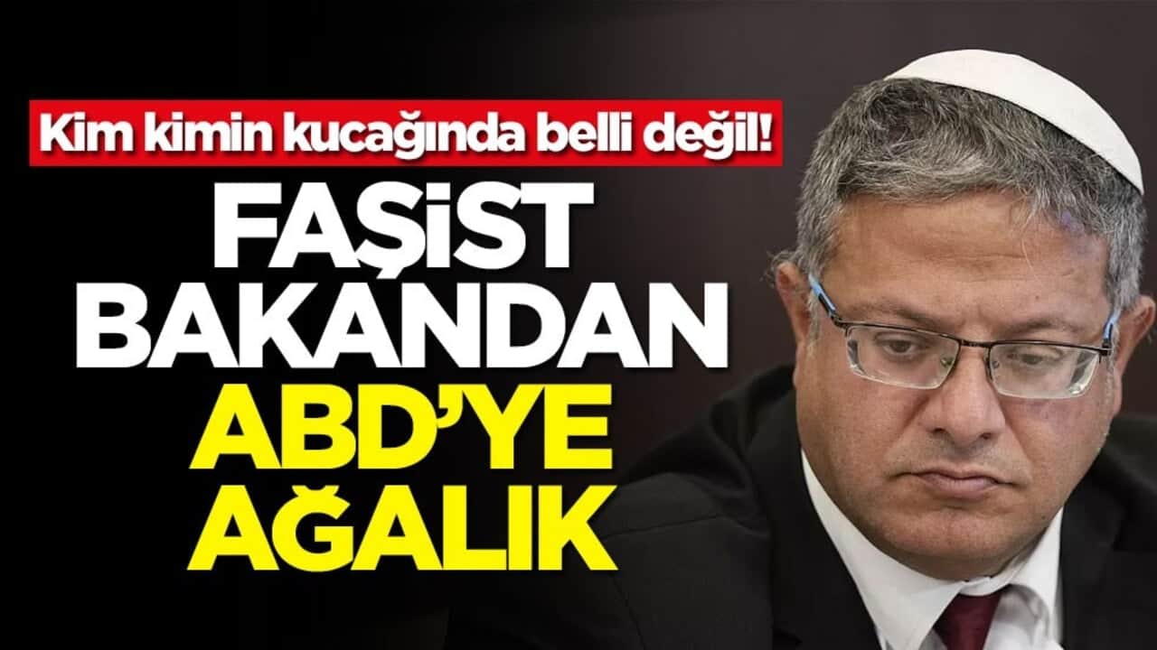 Kim kimin kucağında belli değil! Faşist bakandan ABD'ye ağalık
