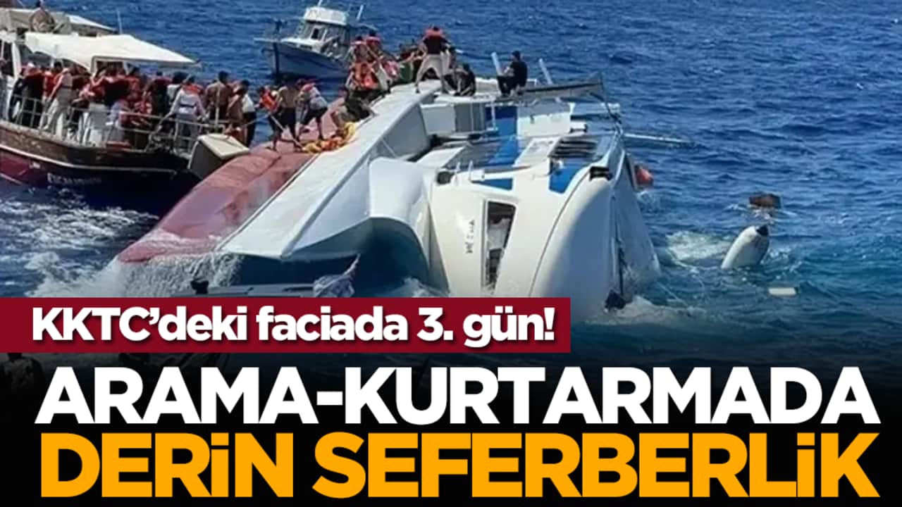 KKTC’deki faciada 3. gün! Arama-kurtarmada derin seferberlik
