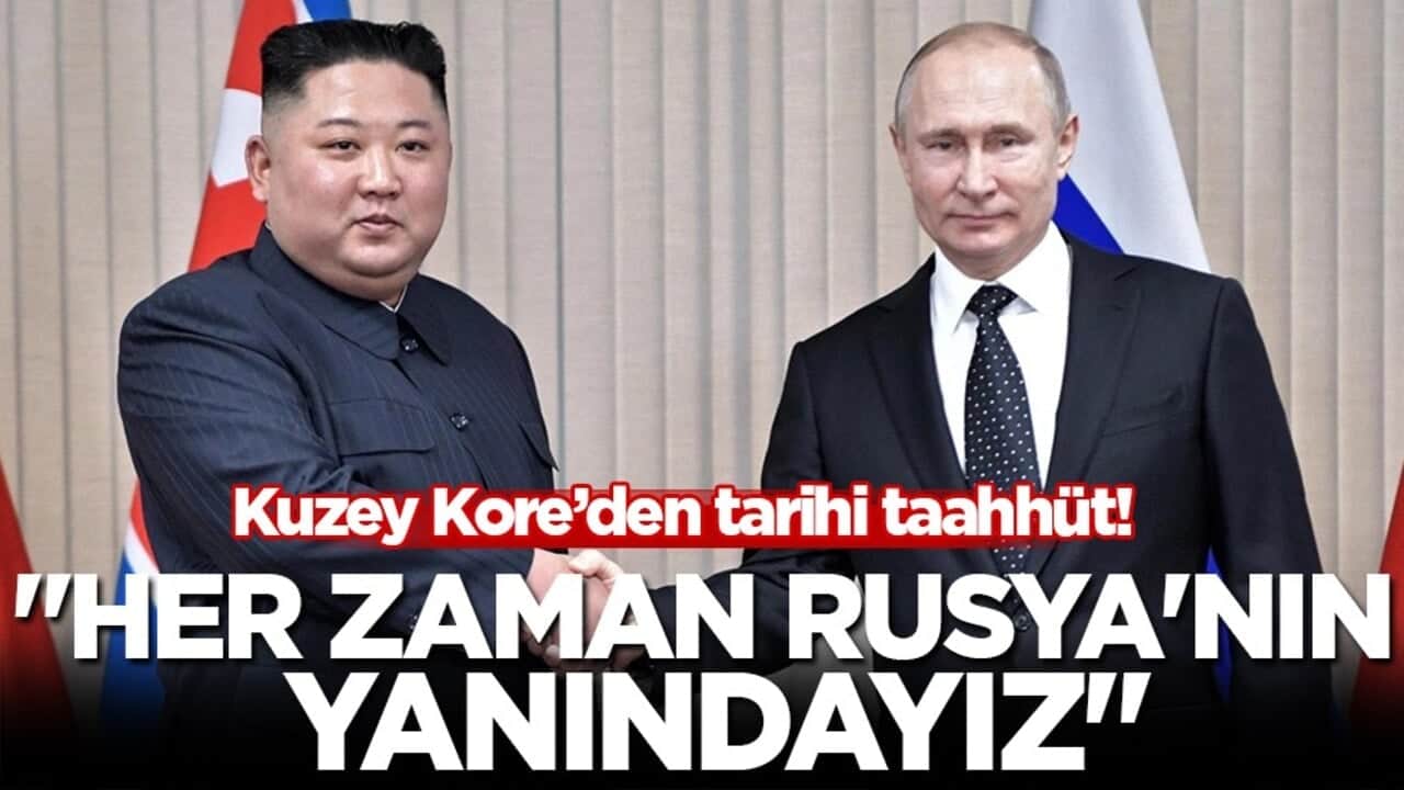 Kore-Rusya hattında sarsılmaz ittifak: Kim Jong-un’dan Putin’e "koşulsuz destek" mektubu!