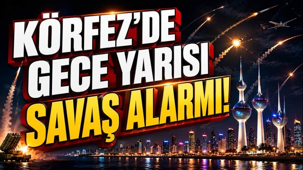 Körfez’de gece yarısı savaş alarmı! Kuveyt’e yeni füze ve İHA saldırısı