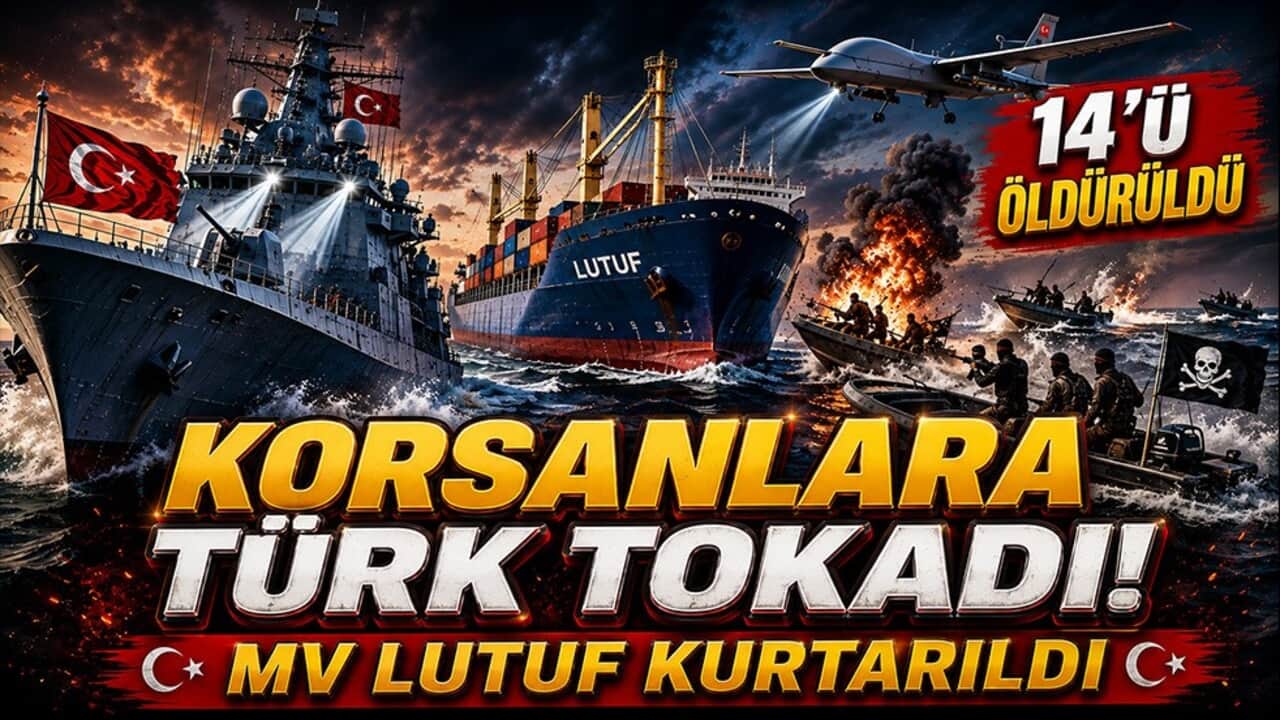 Korsanlara Türk tokadı! MV Lutuf’u böyle kurtardılar