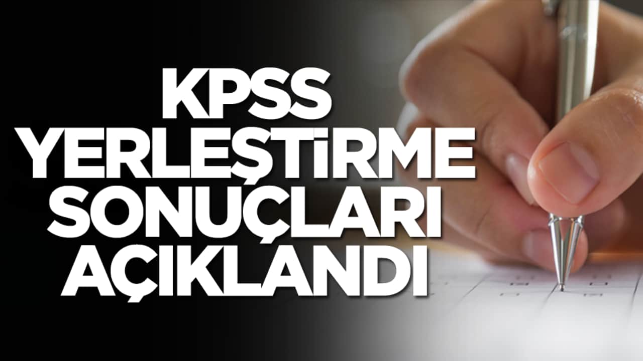 KPSS sonuçları açıklandı