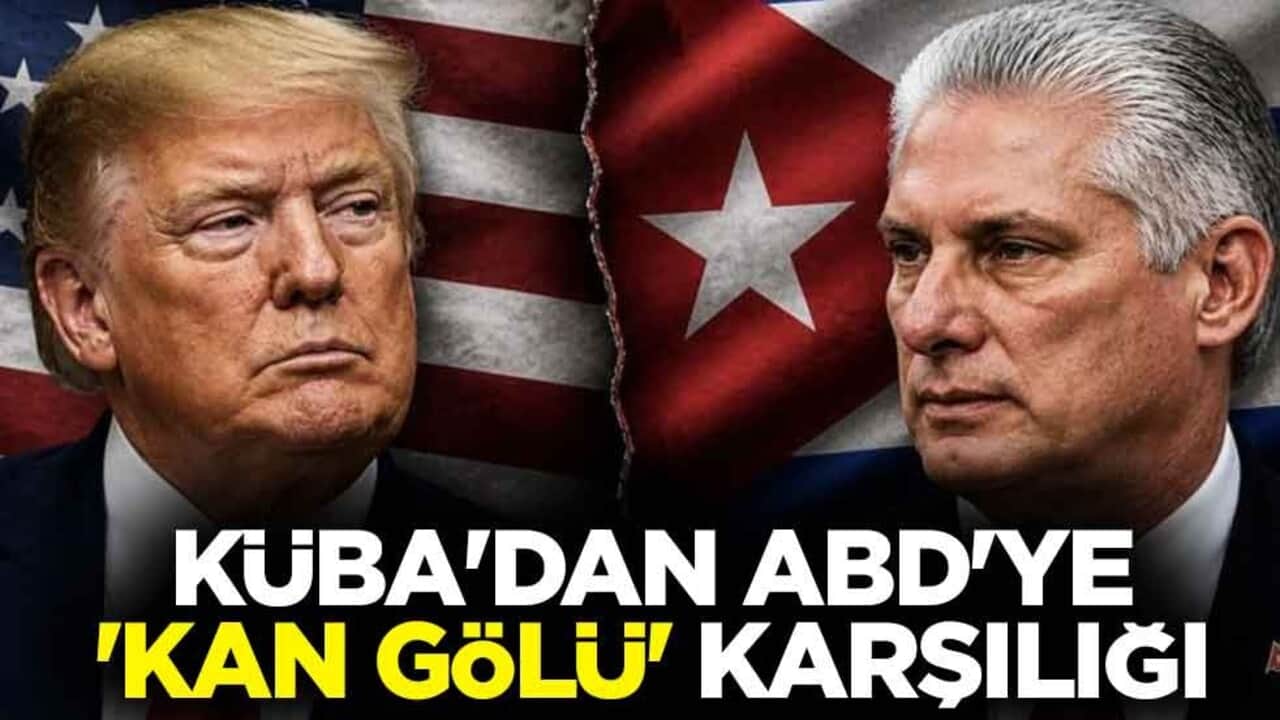 Küba'dan ABD'ye 'kan gölü' karşılığı