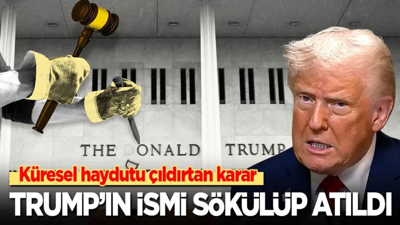 Küresel haydutu çıldırtan karar: Trump'ın ismi sökülüp atıldı!