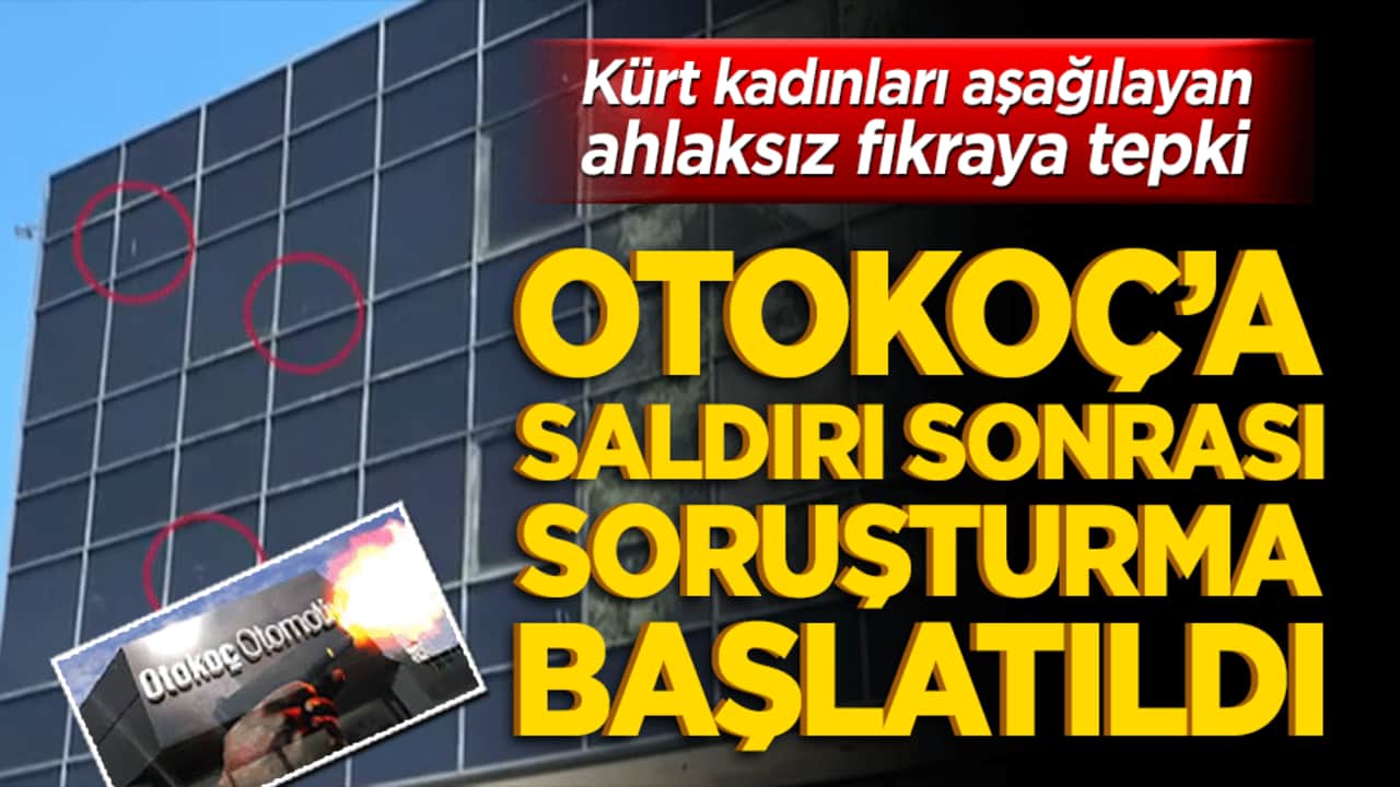 Kürt kadınları aşağılayan ahlaksız fıkraya tepki! Otokoç Genel Müdürlüğü binasına sabah saatlerinde peş peşe kurşun yağdırdılar!