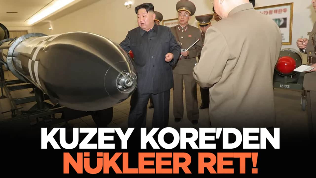 Kuzey Kore'den nükleer ret!