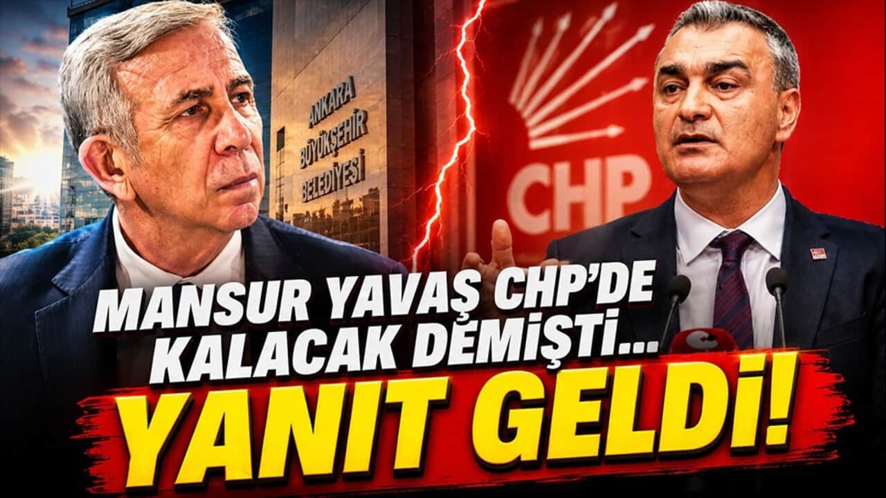 Mansur Yavaş CHP'de kalacak demişti... Yanıt geldi
