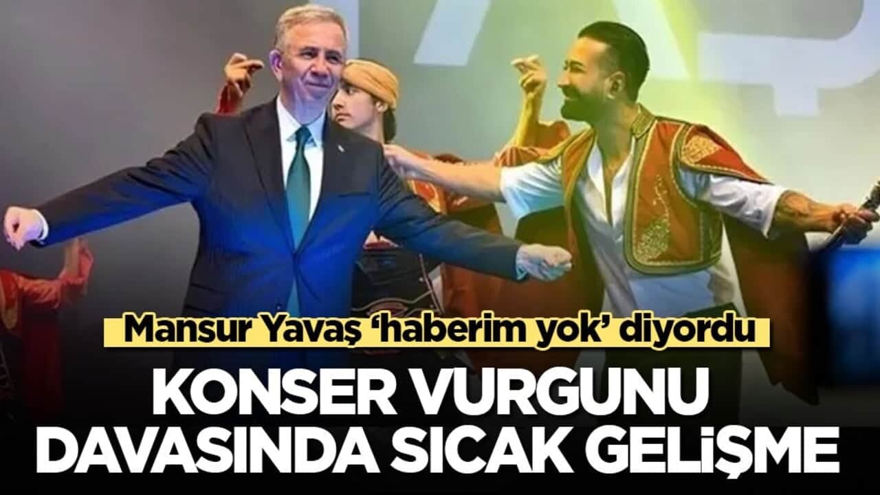 Mansur Yavaş ‘haberim yok’ diyordu: Konser vurgunu davasında sıcak gelişme