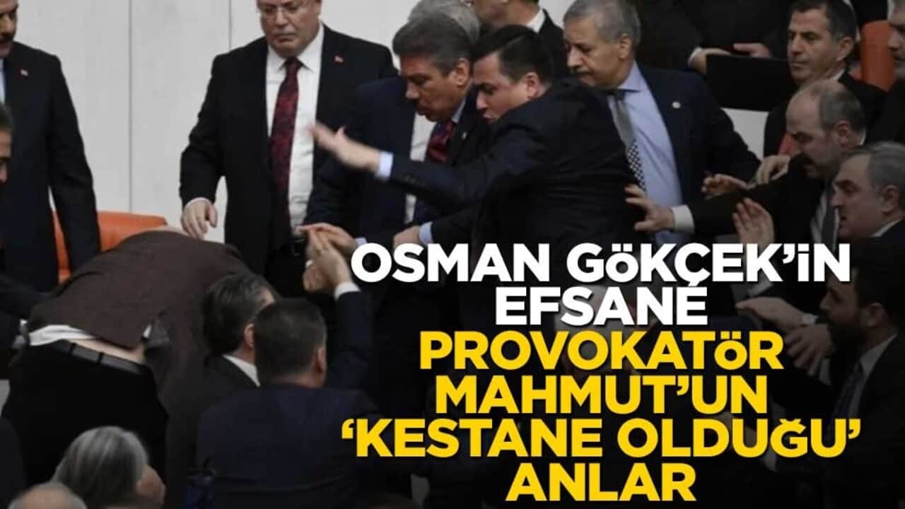 Meclis’teki yumruklu kavganın en net görüntüleri