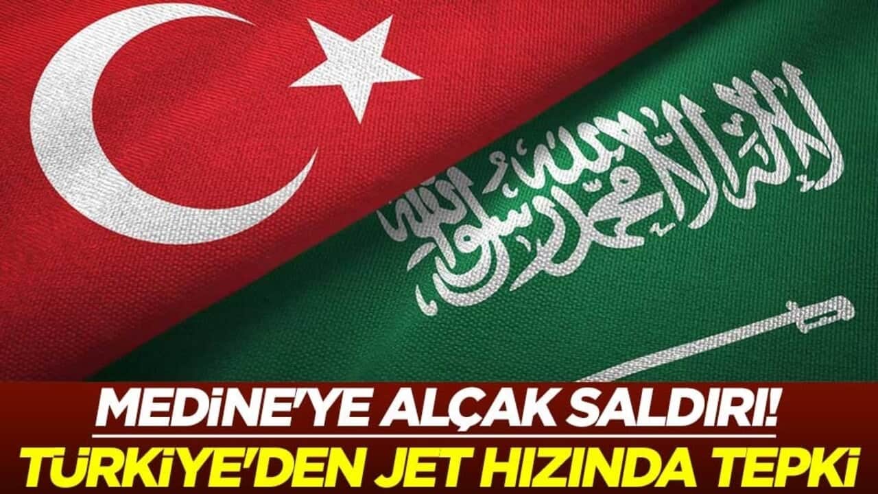 Medine'ye alçak saldırı! Türkiye'den jet hızında tepki