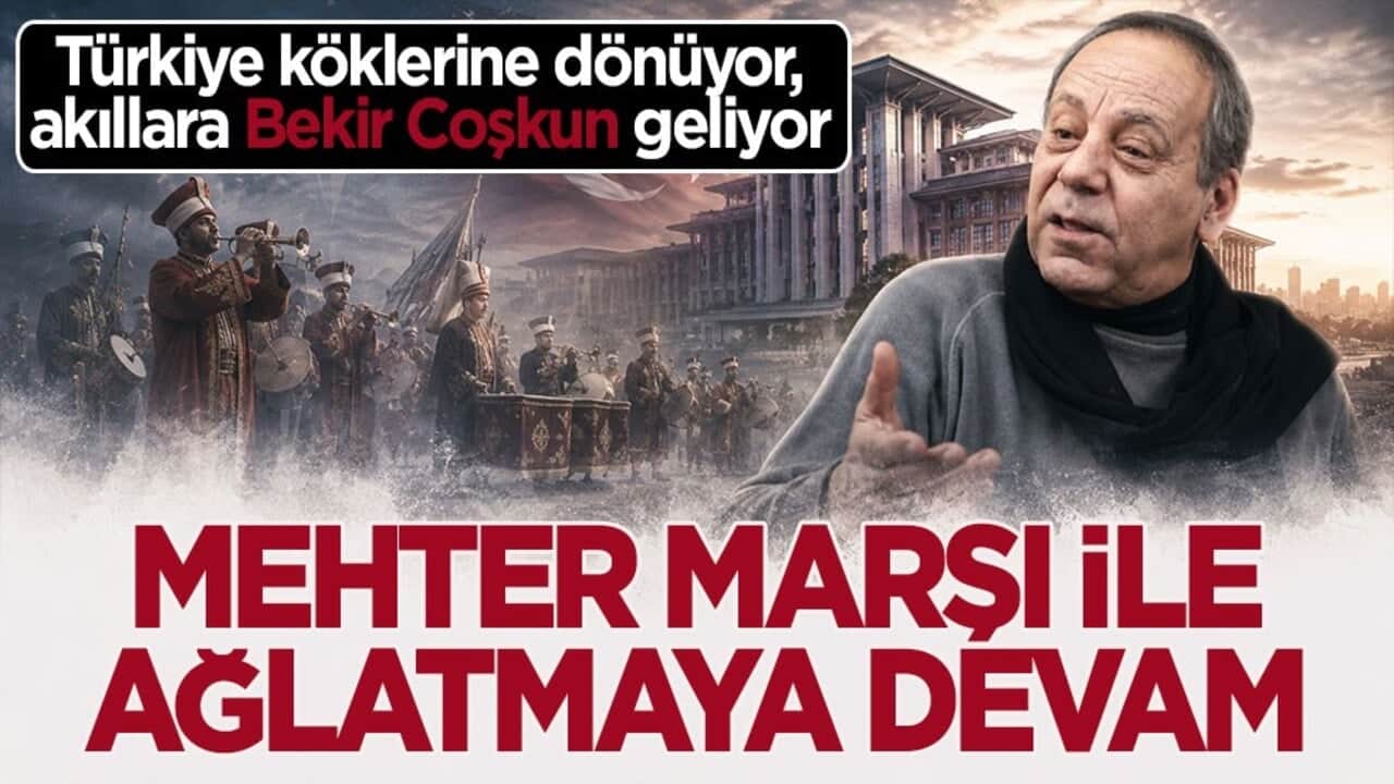 Mehter marşı ile ağlatmaya devam: Türkiye köklerine dönüyor, akıllara Bekir Coşkun geliyor
