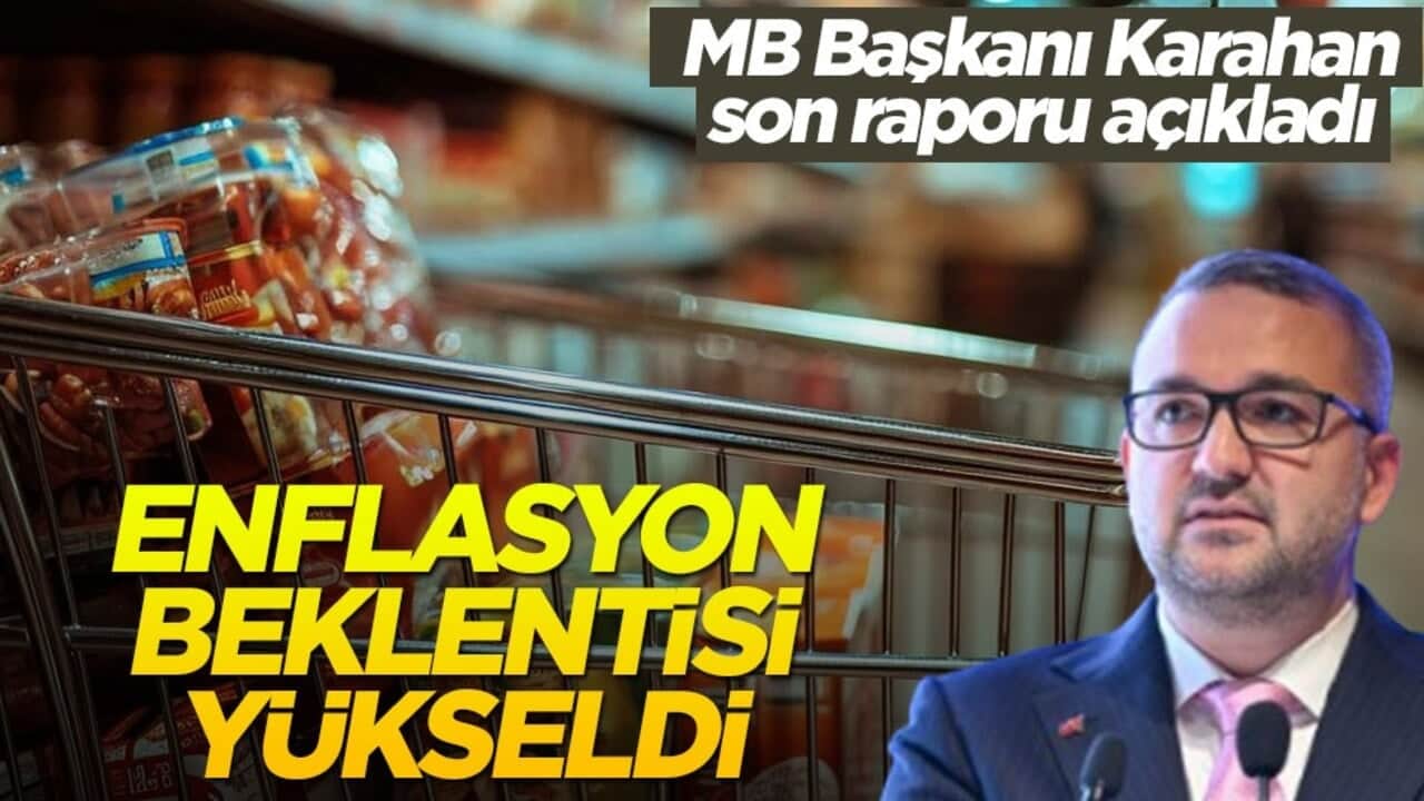 TCMB'nin yıl sonu enflasyon beklentisi yükseldi