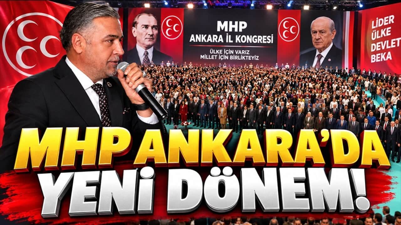 MHP Ankara’da yeni dönem! Alparslan Doğan 643 oyla yeniden başkan