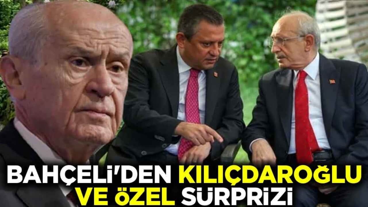 MHP lideri Devlet Bahçeli, Kemal Kılıçdaroğlu ve Özgür Özel'i telefonla aradı