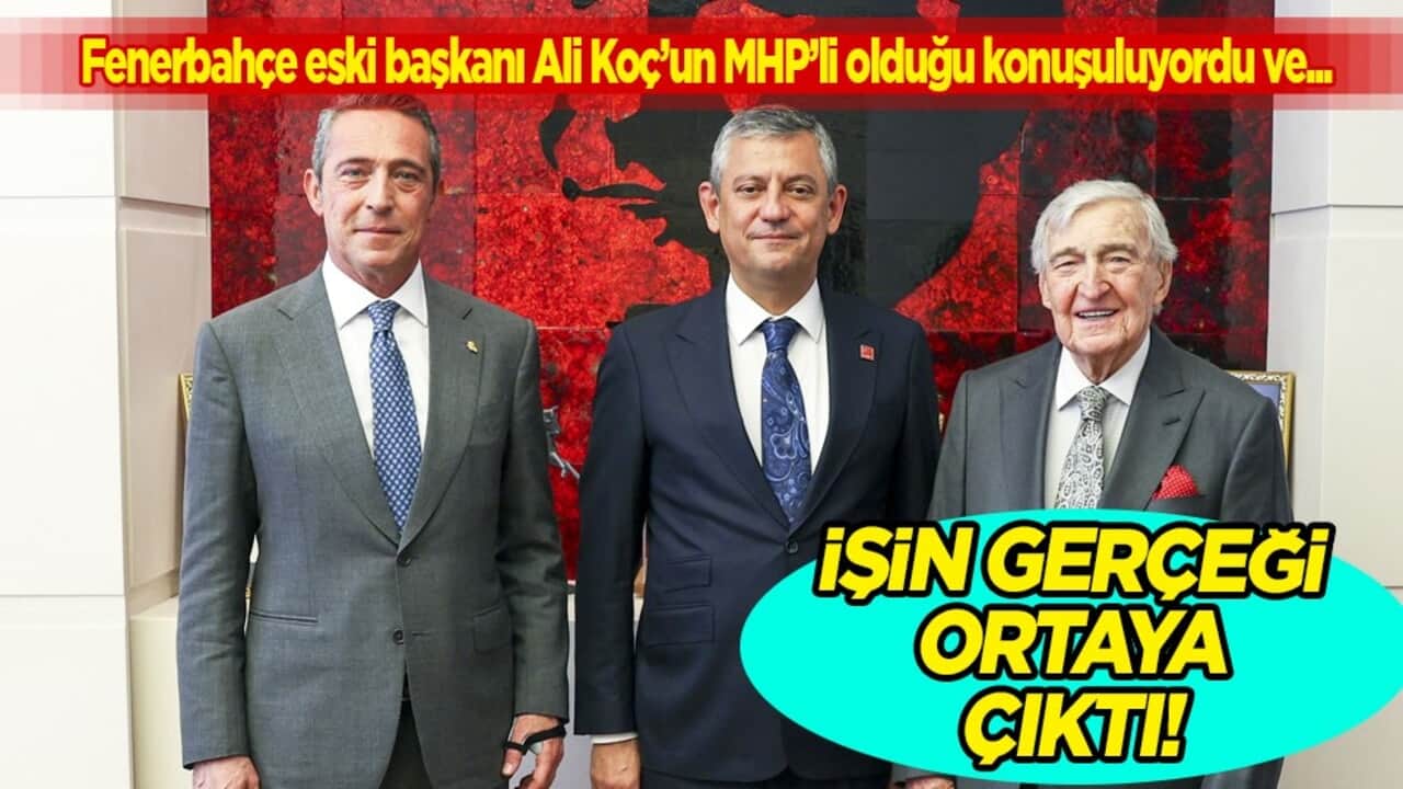 MHP'li olduğu konuşuluyordu siyaset kulislerinde... İşin gerçeği ortaya çıktı