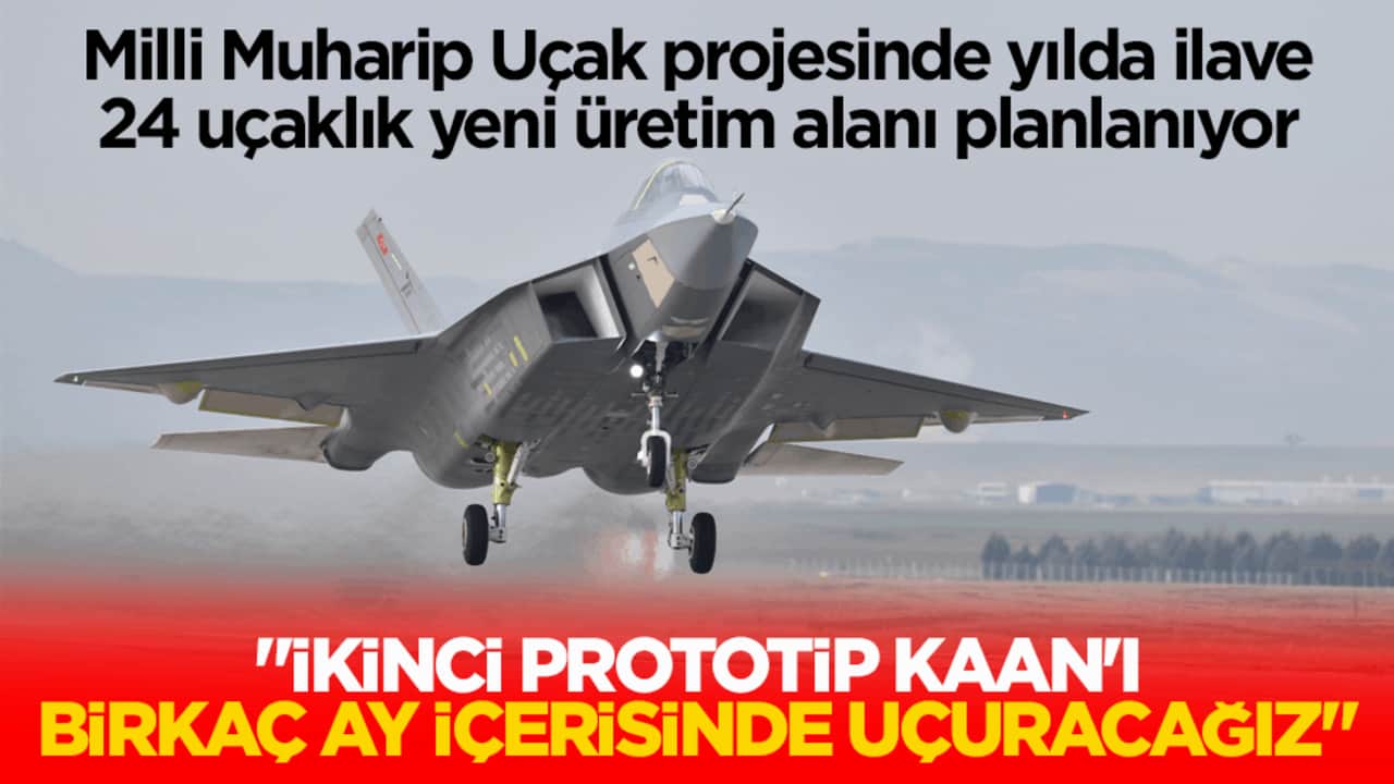 Milli Muharip Uçak projesinden yeni müjdeler var!