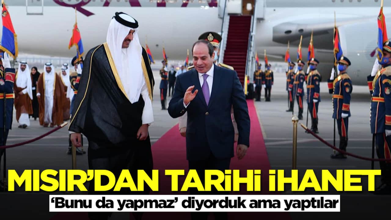 Mısır'dan tarihi ihanet! Bu kimsenin aklının ucundan dahi geçmiyordu ama imzaladılar