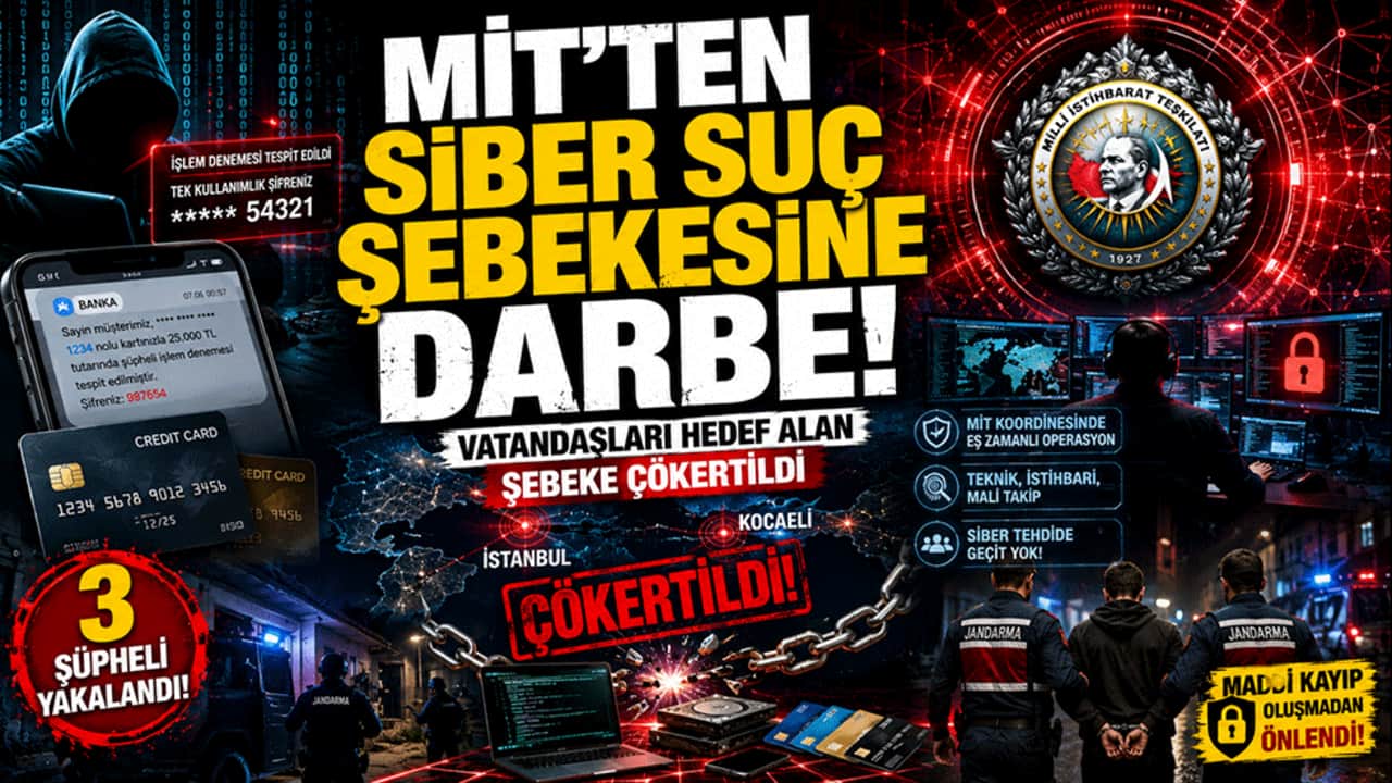 MİT'ten siber suç şebekesine darbe! Vatandaşları hedef alan şebeke çökertildi