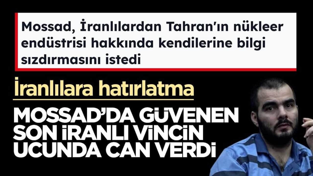 Mossad'dan "bize casusluk yapın" çağrısı