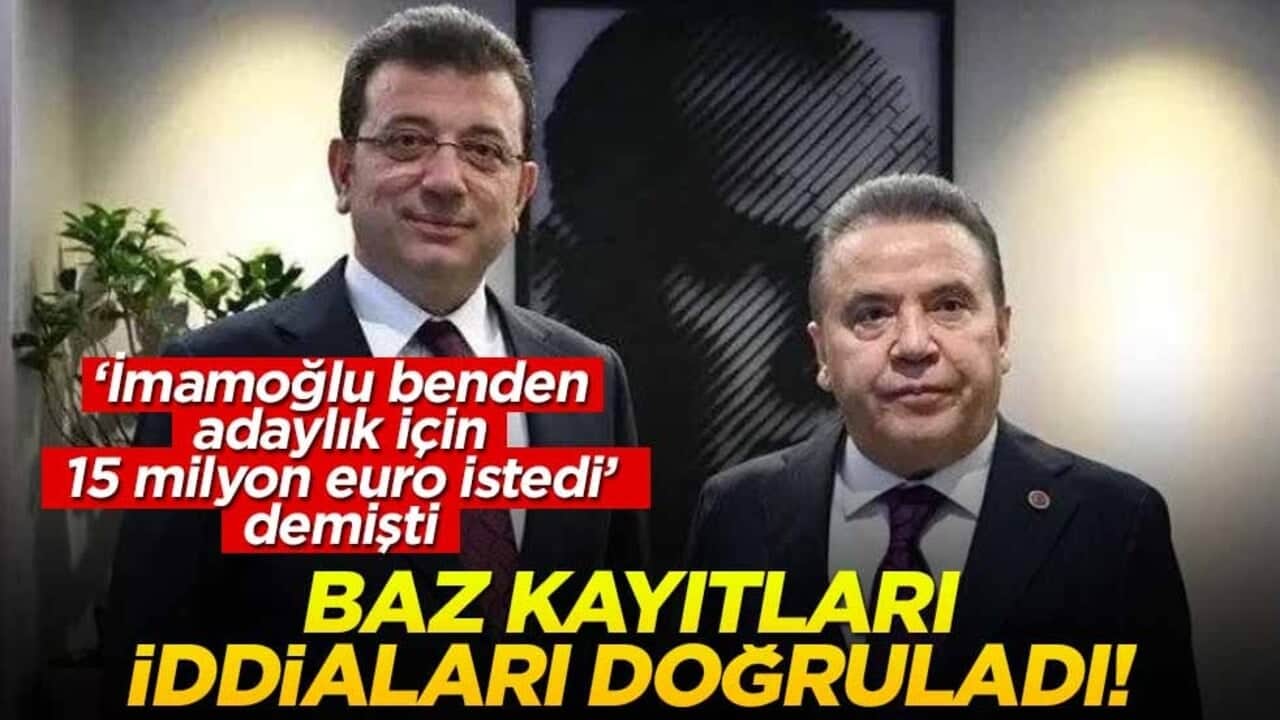 Muhittin Böcek "İmamoğlu benden 15 milyon Euro istedi" demişti… Baz kayıtları iddiaları doğruladı!