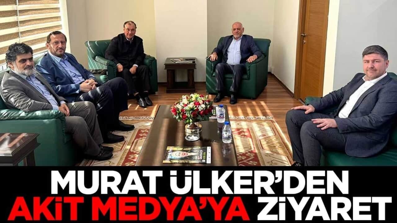 Murat Ülker’den Akit Medya’ya ziyaret