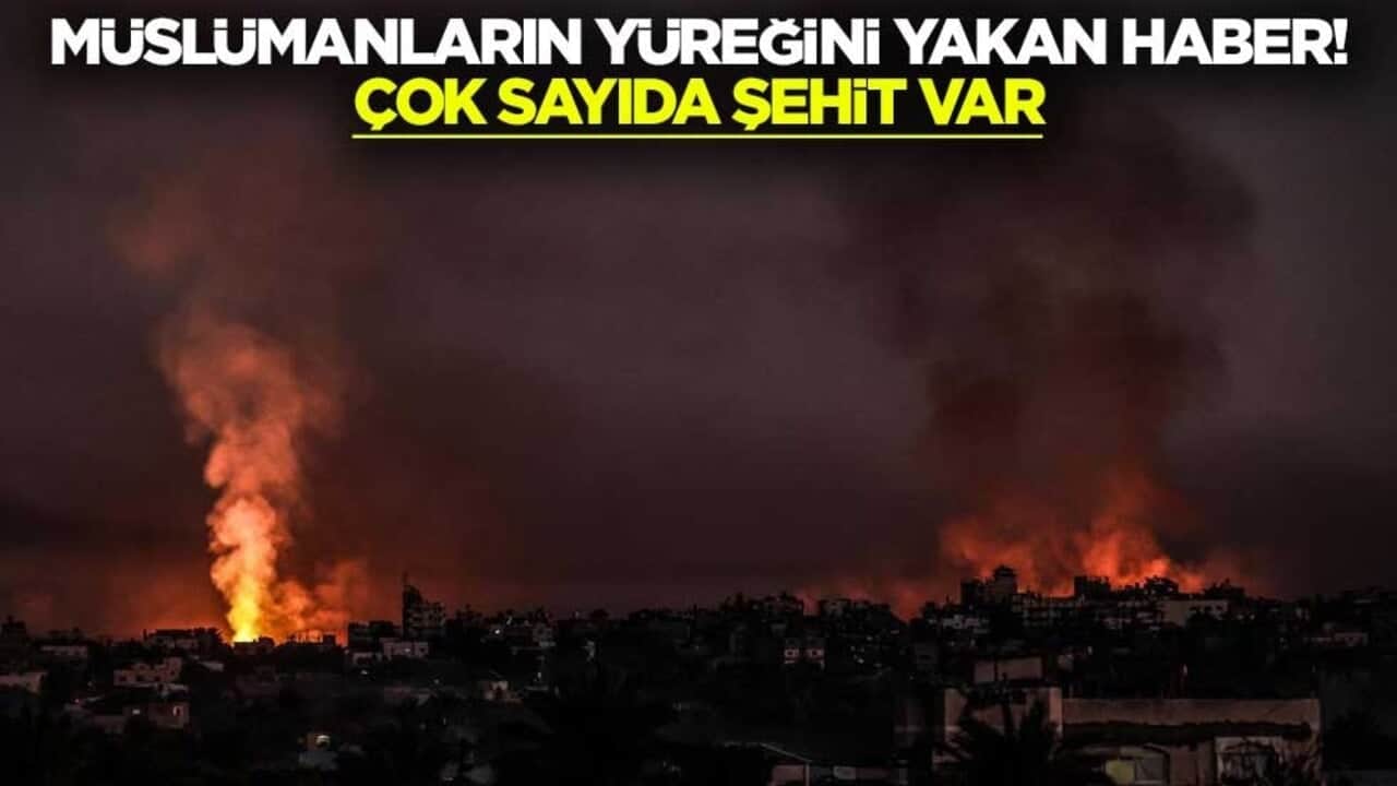 Müslümanların yüreğini yakan haber! Çok sayıda şehit var
