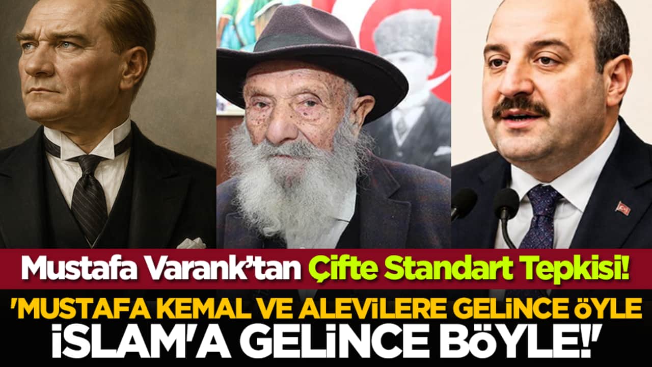 Mustafa Varank’tan Çifte Standart Tepkisi! 'Mustafa Kemal ve Alevilere gelince öyle İslam'a gelince böyle!'