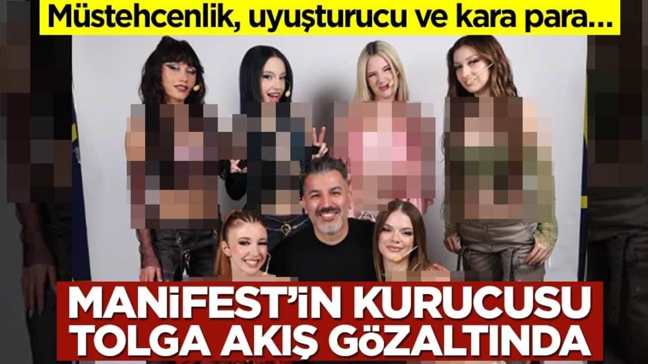 Müstehcenlik, uyuşturucu ve kara para… Manifest’in kurucusu Tolga Akış gözaltında
