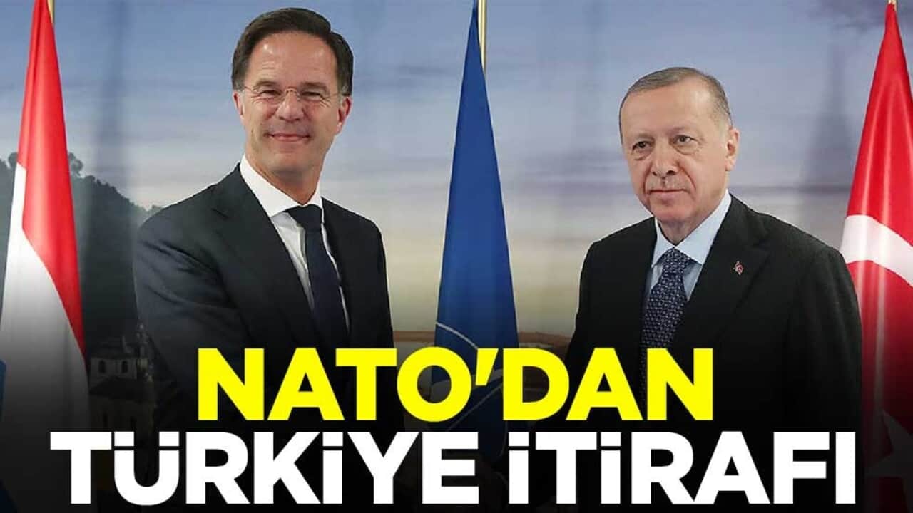 NATO'dan Türkiye itirafı