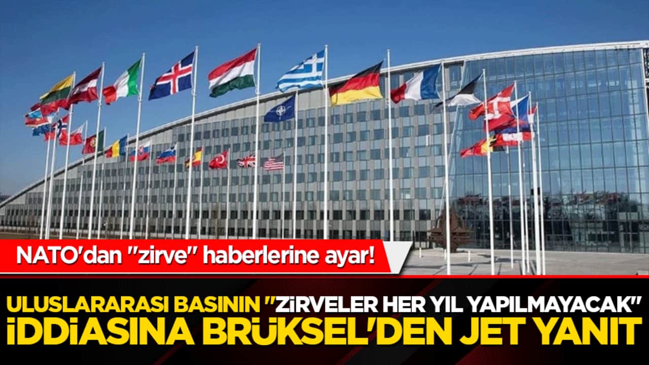 NATO'dan "zirve" haberlerine ayar! "Toplantılar aynen devam edecek!"