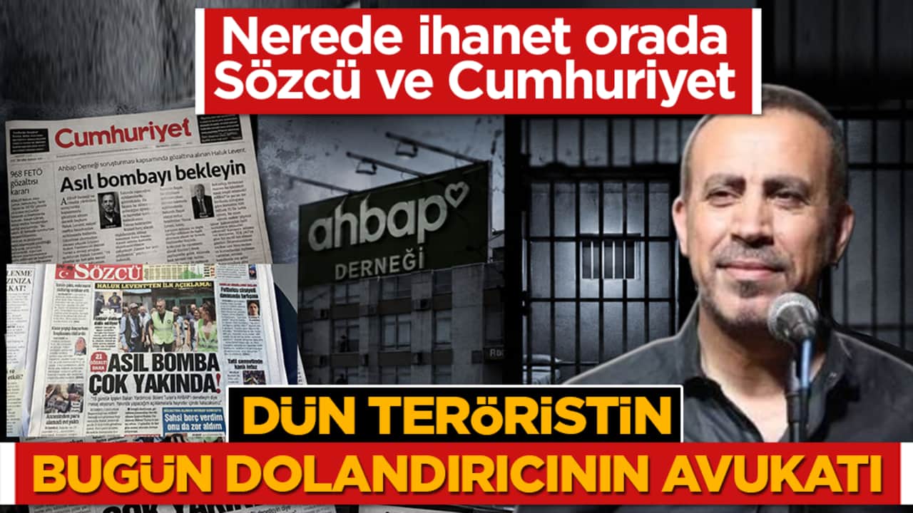 Nerede ihanet orada Sözcü ve Cumhuriyet: Dün teröristin bugün dolandırıcının avukatı