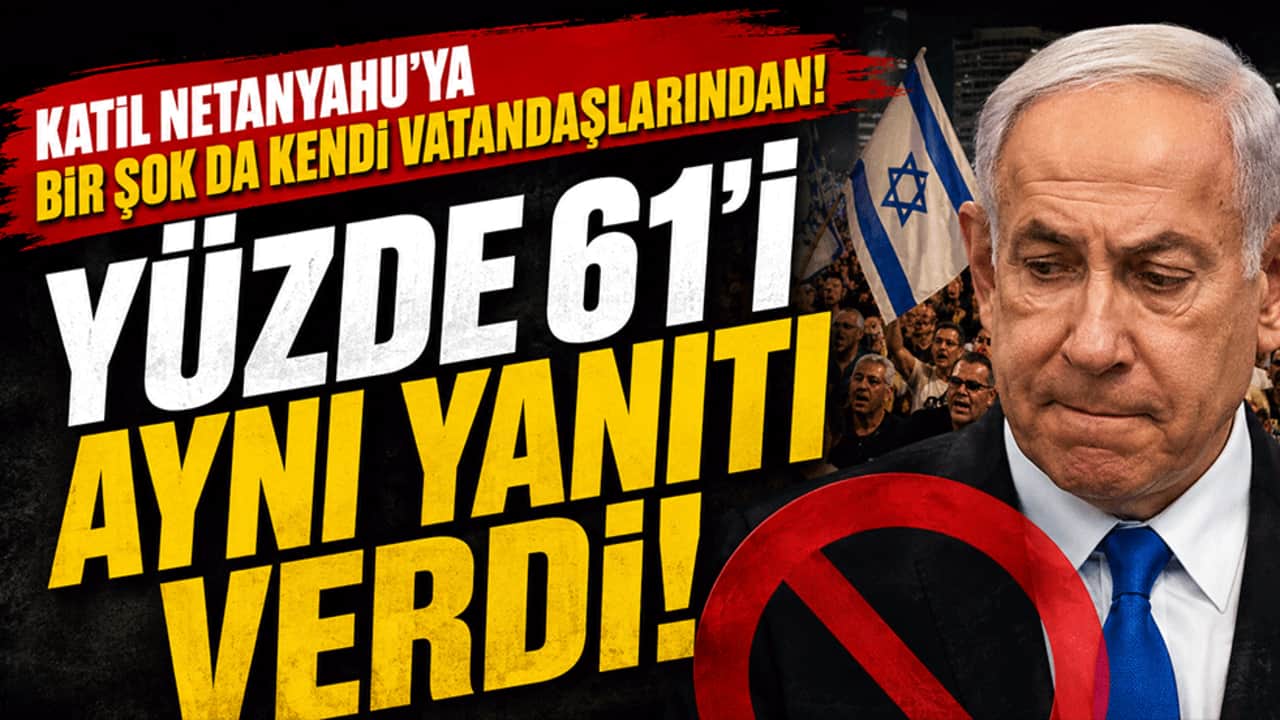 Netanyahu'ya En Büyük Darbe Kendi Halkından!