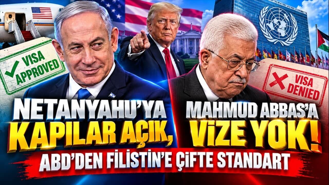 Netanyahu’ya kapılar açık, Mahmud Abbas’a vize yok! ABD’den Filistin’e çifte standart