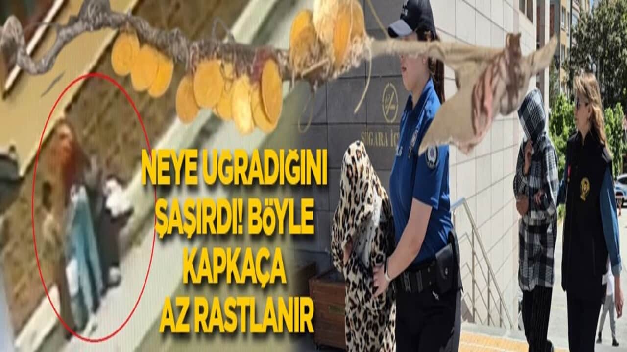 Neye uğradığını şaşırdı! Böyle kapkaça az rastlanır
