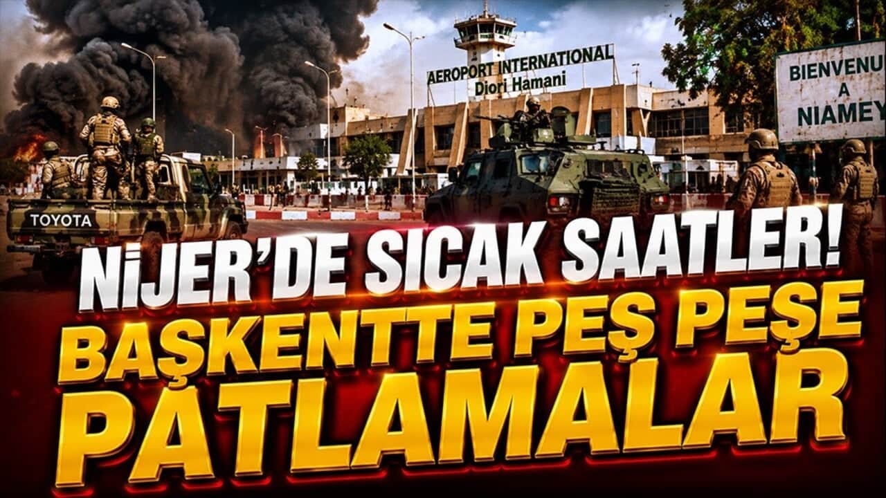 Nijer’in başkentinde sıcak saatler! Silah ve patlama sesleri peş peşe geldi