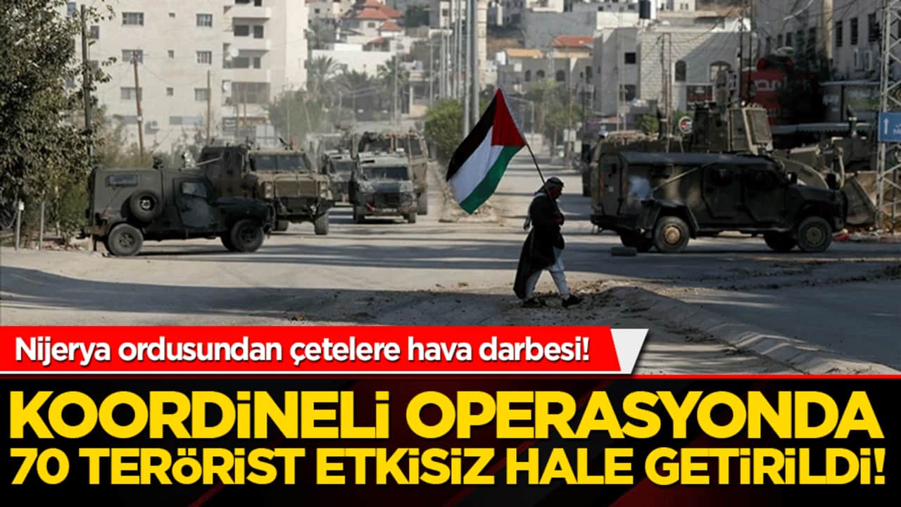 Nijerya ordusundan çetelere hava darbesi! Koordineli operasyonda 70 terörist etkisiz hale getirildi!