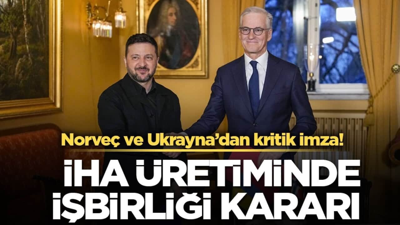 Norveç ve Ukrayna’dan kritik imza! İHA üretiminde işbirliği kararı