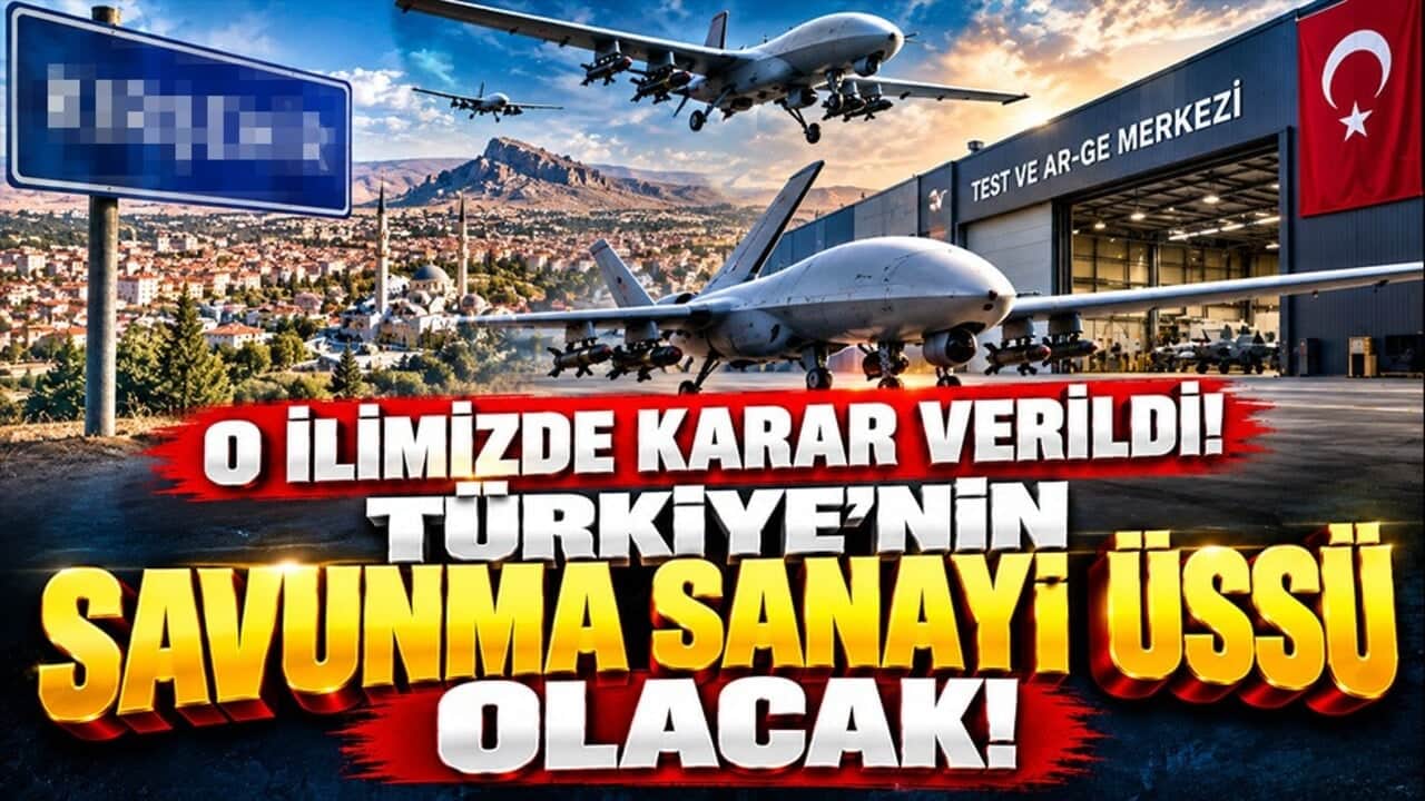 O ilimizde karar verildi! Türkiye'nin savunma sanayi üssü olacak!