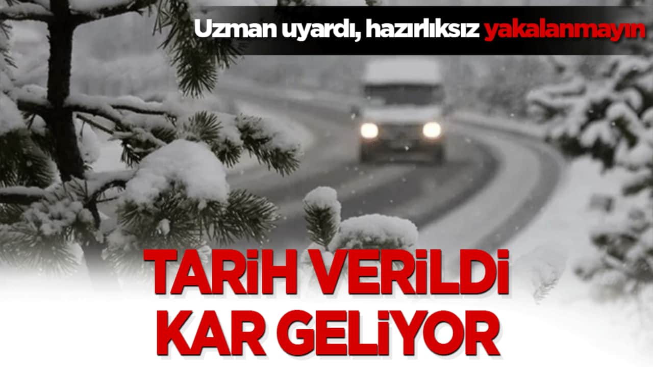 O tarih yaklaştı! Uzman uyardı, hazırlıksız yakalanmayın! Yoğun kar kapıda!