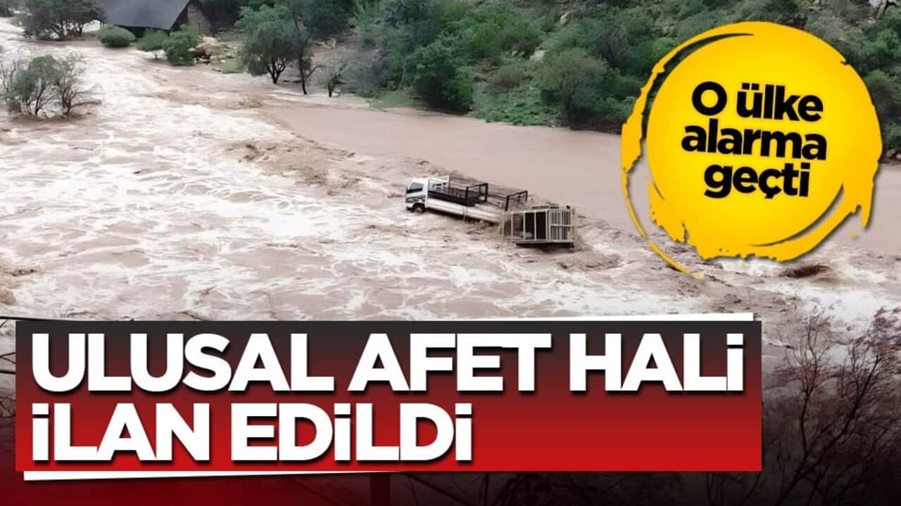O ülke alarma geçti! Ulusal afet hali ilan edildi