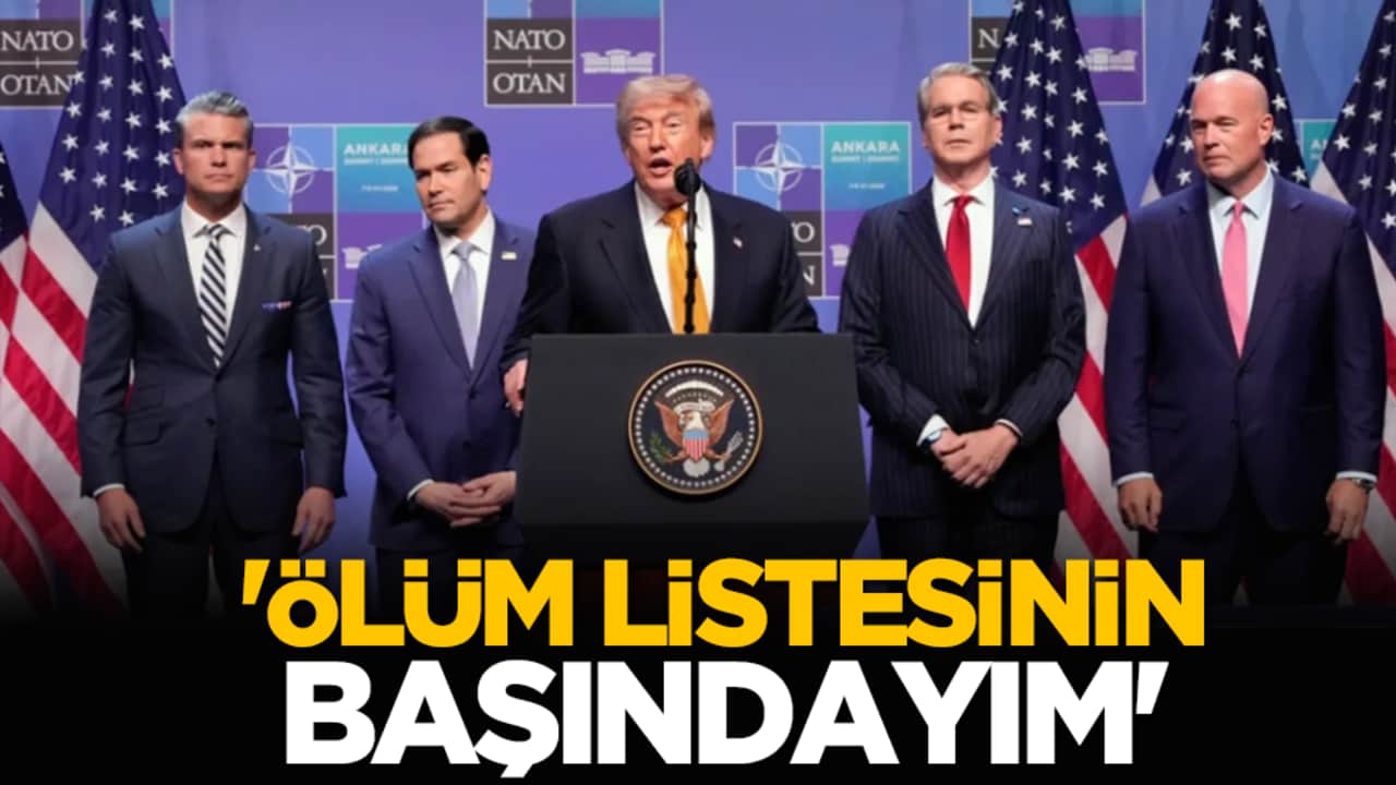 'Ölüm listesinin başındayım'