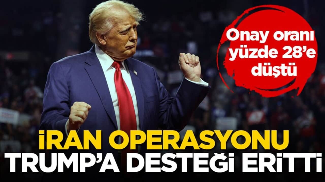 Onay oranı yüzde 28’e düştü! İran operasyonu Trump’a desteği eritti