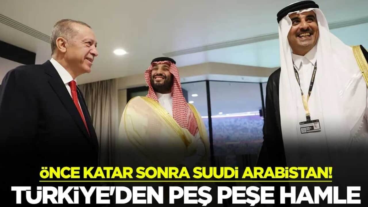 Önce Katar sonra Suudi Arabistan! Hakan Fidan'dan peş peşe hamle