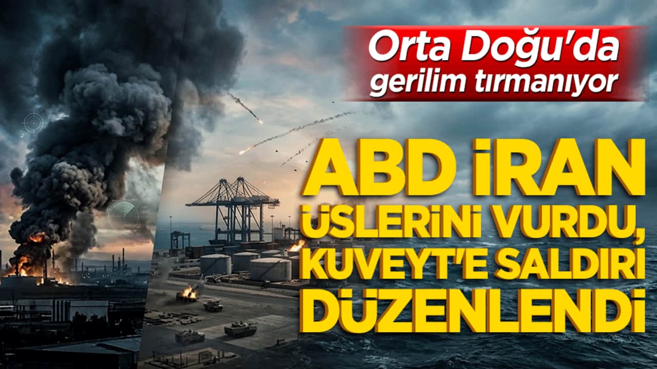 Orta Doğu'da gerilim tırmanıyor: ABD İran üslerini vurdu, Kuveyt'e saldırı düzenlendi!