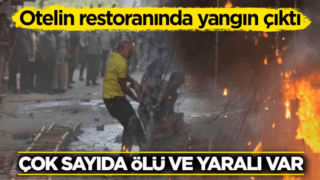 Otelin restoranında yangın çıktı! Çok sayıda ölü ve yaralı var