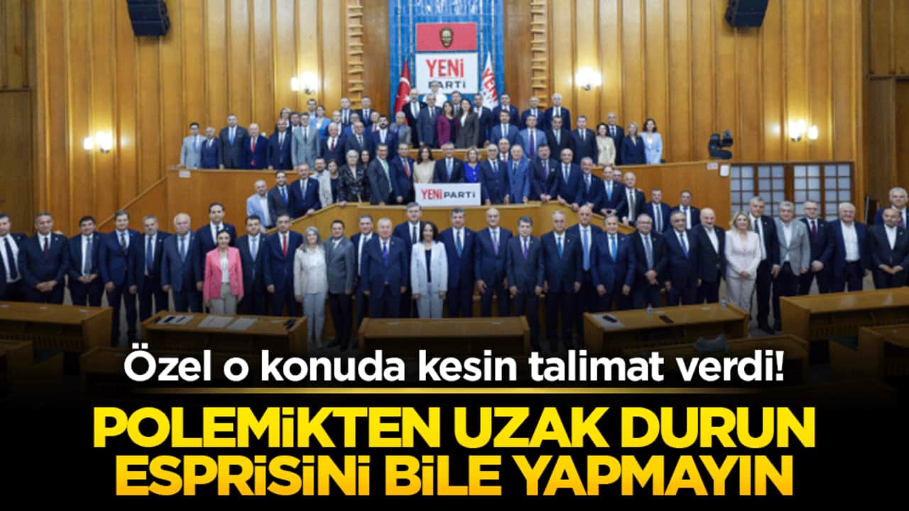 Özel o konuda kesin talimat verdi! Polemikten uzak durun esprisini bile yapmayın